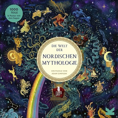 Laurence King Die Welt der nordischen Mythologie. EIN 1000-Teile-Puzzle