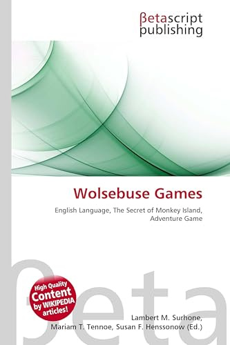 Wolsebuse Games: English Language, The Secret of Monkey Island, Adventure Game