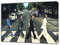 ARTSPRINTS English Rock band Abbey Road Photo Print ON Wood Framed Canvas Wall Art 16’’ x 12’’ inch(40x 30 cm) -18mm depth