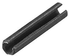 sourcing map 50 Stk Federstift 1,7x8mm Kohlenstoffstahl Split Feder Rolle