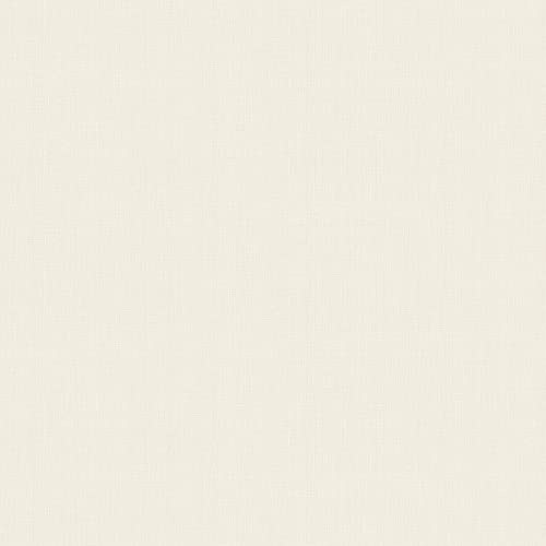 A.S. Création Architects Paper Absolutely Chic Non-Woven Wallpaper in Textile Look 10.05 m x 0.53 m Grey Beige Made in Germany 369764 36976-4