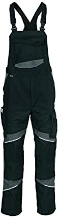 KÜBLER Workwear | KÜBLER ACTIVIQ cotton+ Arbeitslatzhose | schwarz/anthrazit | Größe 110