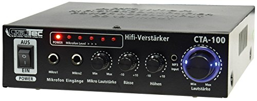 technik@all HiFi-Verstärker 'CTA-100' 100W, schwarz