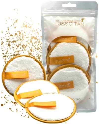 Reusable Cleansing Pads Trio – By Lusso Tan. Face Makeup Remover. Washable Pad Wipes. Up to 500 cleanses Per Pad. Organic, Sustainable, Vegan and Cruelty-Free.