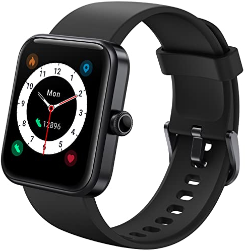 UMIDIGI Montre Connectée Homme Femme, Ufit Pro 40mm Bluetooth Smartwatch avec SpO2/ Fréquence Cardiaque/Sommeil/Assistant Alexal, Etanche 5ATM Smartwatch Sport pour iOS Android, 14 Modes Sportifs