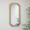 Melody Maison Copper Foiled Geometric Wall Mirror 94cm x 48cm