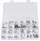 240Pcs Micro USB Socket 24 Types Jack Port Socket Connector Adapter USB Repair Replacement Adapter Assortment