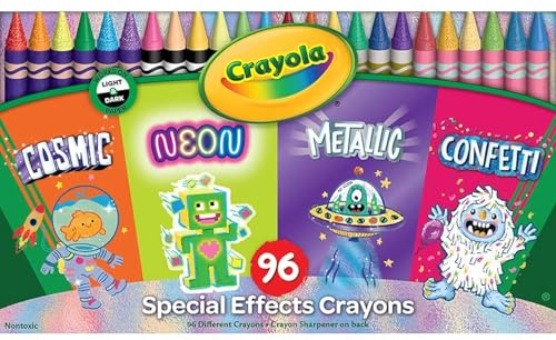 Crayola® Buntstifte mit Spezialeffekt, 96 Stück