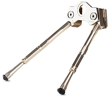 Seitenständer Fahrrad Verstellbare Crank Ständer Pedal Ständer Mountain Road Bike Fahrradständer Abstellbügel MTB Mountainbike Support Stand Fußklammer (Color : Silver)