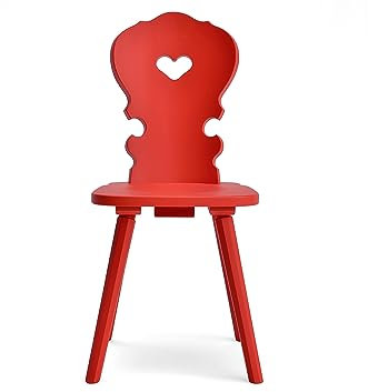 moebel-eins Valerio Stuhl, Material Massivholz, Fichte lackiert