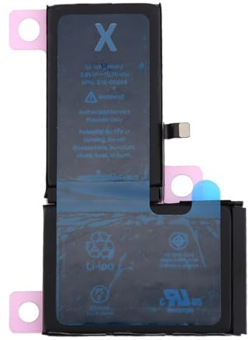 OnlyTech - Batterie Premium de Remplacement pour iPhone X - 2716mAh - avec adhésif
