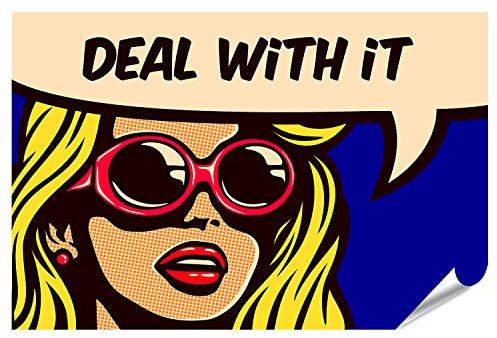 islandburner Prime XXL Bild Poster Deal Vintage Pop Art Comic Book Panel Cool Premium Bilder Fotodruck