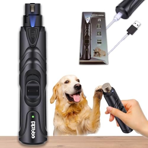 *NEW*Rechargeable Dog Nail Grinder for Stress-Free Grooming and Maintenancepet nail grinder for dogs,pet care,nail grinder for dogs,dog nail grinders,pet care,dog claw grinder,cat nail grinder