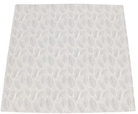 FRANK FLECHTWAREN Tischdecke Blätterwirbel, 80% Baumwolle, 20% Polyester Maße: 85 x 85 cm, hochwertig, lanlebig, eleganten Blattprint