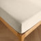 Drap Housse Grands Bonnets 30 cm Prémium (Sable, Drap Housse 200 x 200 + 30 cm lit 2 King Size)