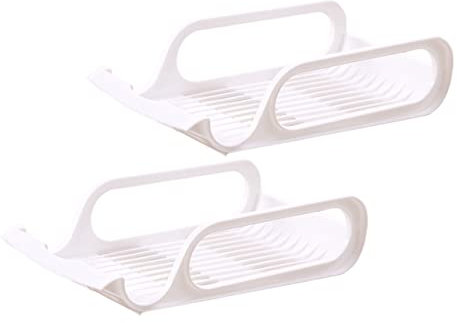 SHOWERORO 2stücke Kühlschrank Getränke Organizer Rack Stapelbar Für Dosen Flaschen Lagerung Mit Ordnungssystem Für Kühlschrankaufbewahrung