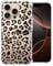 CAROKI Clear Phone Case for iPhone 16 Pro Max,Cute Leopard Print Pattern Case Cover Soft Protective Bumper Cover Boys Girls Phone Case for iPhone 16 Pro Max-Leopard Print