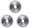 Yuiturt 3PCS 115mm Wood Cutting Disc for Angle Grinder, 4.5 40 Teeth Circular Saw Blades Carbon Steel, Wood Cutting Blade, Includes 20mm & 16mm Reduction Rings for Precision Cuts