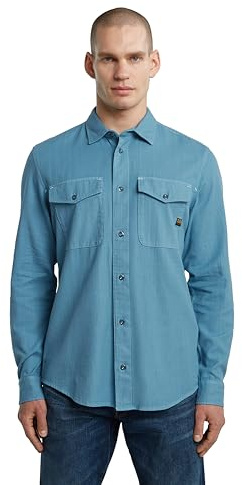 G-Star Men's Marine Slim Long Sleeve Shirt