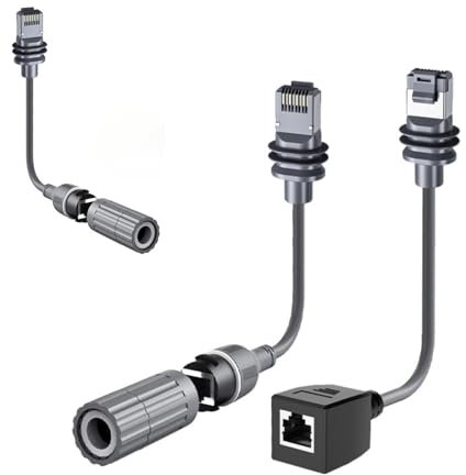 Starlink Adapter Anschlusskabel für Gen3 Musk Satelliten Internet Signal Double Shield Starlink III Empfängerkabel 0,2 m