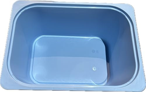 Generisch TROFAST Aufbewahrungsbox, für Trofast Regale geeignet. (5er Set, Hellblau 23cm)