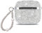 SCJLSDA Custodia per AirPods 4, bella custodia per Airpod 4ª generazione con strass, custodia per Airpod di lusso con bracciale da donna, colore: argento