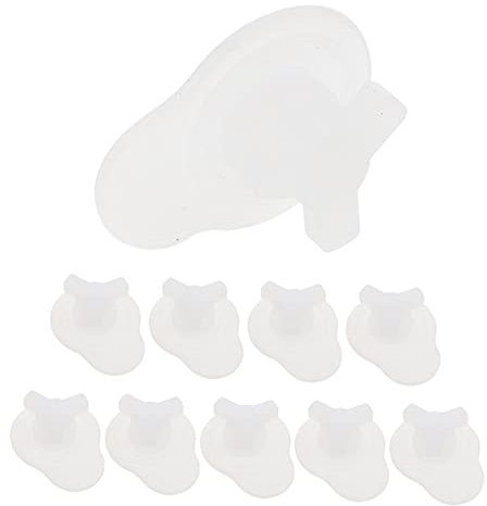 FONDOTIN 10stücke Silikon Entlüftungsstopfen Für Entlüftungsöffnung Haushaltsküche Konservierungsbox Becherdeckel Küche Belüftungslöcher Ersatz