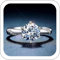 Jmwedia 925 Sterling Silber Ringe für Damen Stapeln Daumenring Eheringe Frauen Ewigkeit Seil Zirkonia Ring-Damen Trauringe Verlobungsring Promisering Engagement Schmuck Geschenk