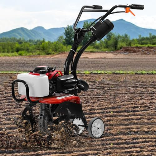 4-Takt-Gartenfräse, Rasenfräse, Gartenfräse, Motorfräse – Ideal Für Garten, Rasen, Bodenbearbeitung, Unkrautjäten Und Graben