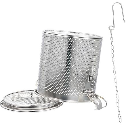 Zerodeko Cesta De Adobo De Acero Inoxidable Recipiente Para Filtro De Especias Para Uso Doméstico Colador De Malla Fina