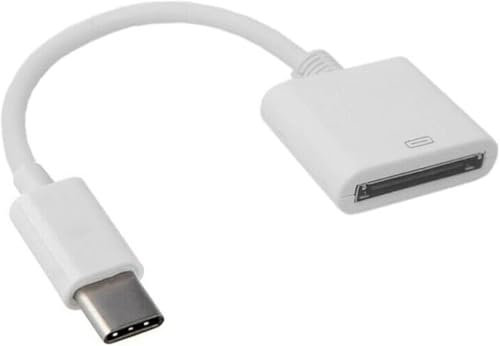 Ymhapp Bianco Telefono Cellulare OTG per 30pin Femmina a USB 3.1 Tipo-C USB-C Sincronizzazione Dati Cavo Adattatore di Ricarica Telefono Cellulare Adattatori OTG Cavi USB Accessori