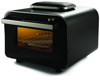 riviera&bar Forno per pizza - Forno compatto e versatile, ad alta temperatura - Vari programmi tra cui Air Fryer, schermo digitale intuitivo - Uso interno ed esterno - Accessori inclusi