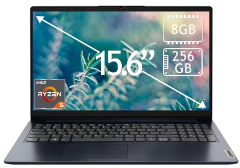 Ordinateur portable Lenovo 82VG00WXUS 15,6 Ryzen 5 8 Go 256 Go Bleu