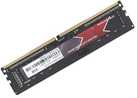 Vikye DDR4 RAM High Performance 16GB PC4‑19200 Desktop Memory for/PCs, Aluminum Alloy Material (4GB)