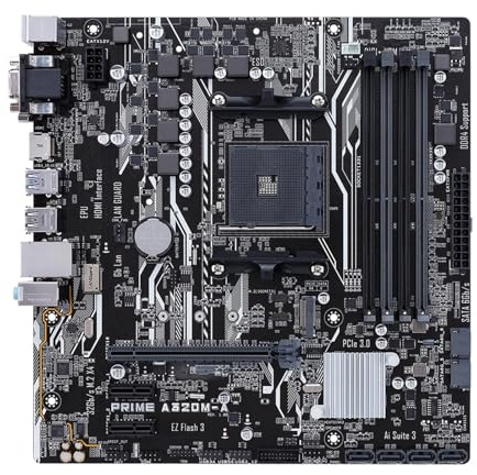 pc motherboard Fit For ASUS PRIME A320M-A Motherboard AM4 A320M DDR4 32GB M.2support Ryzen 5 5600 Ryzen 7 5700 Ryzen 5 2600 Ryzen 7 3700 Cpu Micro ATX