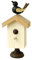 Rudolphs Schatzkiste Holzspielzeug Starhaus mit Singvogel Natur Höhe=8cm NEU Vogel Spielzeug Singen Zwitschern Figur Holzspielzeug Holztier Holz Holzfiguren Seiffen Erzgebirge