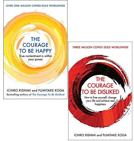 The Courage to be Happy [Hardcover], The Courage To Be Disliked 2 Books Collection Set