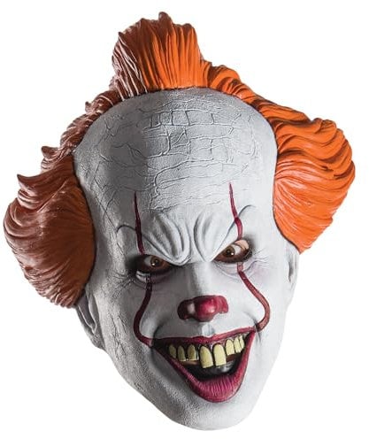 Rubie's Maschera di It Pennywise per adulti in vinile (34718)