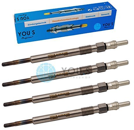 4 Stück YOU.S Original Glühkerzen Länge: 120,0 mm Spannung: 11,0 V - 95508486