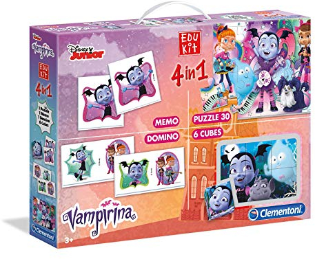 Clementoni - 18025 - Edukit 4 in 1 Vampirina