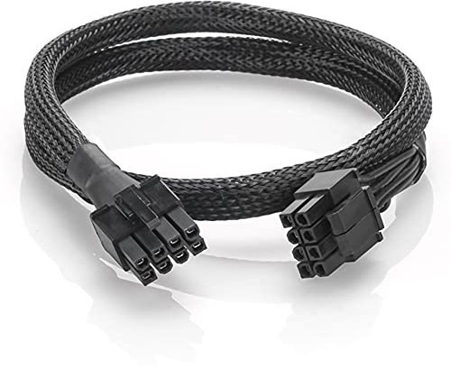 OwlTree Braided ATX CPU Power Cable 8 Pin Male to CPU 8 Pin 4 Pin Male (4+4 Detachable) Motherboard Power Adapter Cable EPS 12V 8-pin EPS12V for Corsair Modular RM1000 RM850 RM750 RM650 RM550 RM450