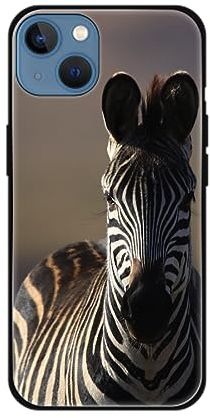 König Design Handyhülle Kompatibel mit Apple iPhone 13 Mini Hülle TPU Eckenschutz Stoßfest Dünn Kratzfest Schutzhülle - Zebra