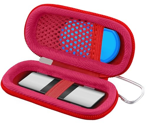 khanka Hard Case Replacement for AliveCor Kardia Mobile ECG/KardiaMobile 6L EKG (Red)