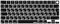 XSKN Languages and Shortcuts Silicone Keyboard Skin Cover for 2021+ M2 Chip MacBook Air 13.6 15.3 with Touch ID for MacBook Pro 14.2 16.2 with Touch ID (Russian Black, EU Layout)