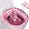 Yeory Baignoire de siège pour Toilettes, Baignoire de siège 2 pièces avec Chasse d'eau, lavabo de siège de Toilette pour Style Post-Partum 2, siège de Toilette, Baignoire de siège pour hémorroïdes