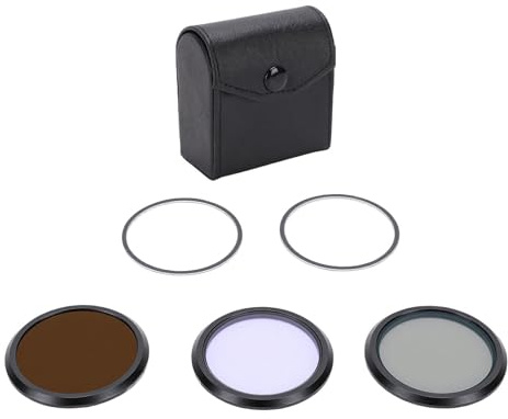 Cuifati Magnetischer CPL- und LPR-Filter mit Adapterring für ZV1 / RX100 M1, M2, M3, M4, M5, Schnellverschluss-ND1000-Filter, Zirkularpolarisatorfilter aus Optischem Glas