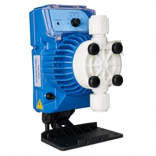 Bomba dosificadora analógica para hipoclorito con caudal regulable hasta 110 L/h