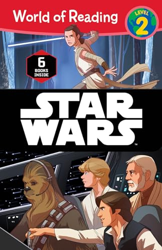 Star Wars Set: Trapped in the Death Star! / Use the Force! / Captured on Cloud City / Rescue from Jabba's Palace / The Fight in the Forest / Trouble on Tatooine (World of Reading)