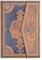 Paperblanks 12-Monatskalender 2024 Safawidisch Indigo | Horizontal | Mini (100 × 140 mm)