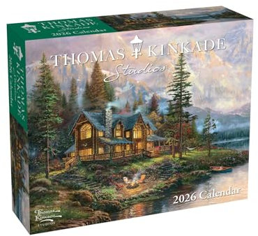 Thomas Kinkade Studios 2026 Day-to-Day Calendar: Original Andrews McMeel-Tagesabreißkalender [Kalendar]